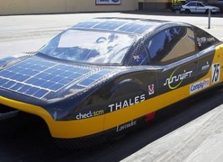Solar car for sunny days.